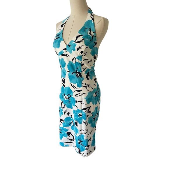 \Vintage 90S Retro Pinup Dress | Malibu Barbie Halter Back | Medium - Picture 5 of 8